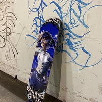 DEATH ANGEL ~blue~ Skate Deck - Thumbnail 1
