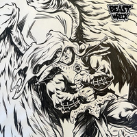 ANGEL WARRIOR ink artwork - Thumbnail 2