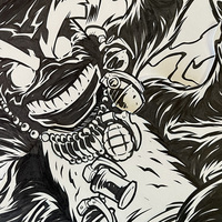 ANGRY PENGUIN ink artwork - Thumbnail 7