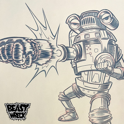 ULTRAMAN: SEVENGER pencil artwork