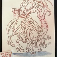 BEAST-BUG pencil artwork - Thumbnail 1