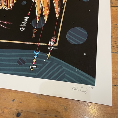 "the curator" open edition print