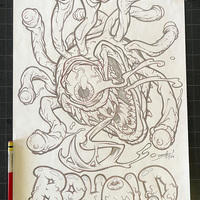 BEHOLD THE BEHOLDER pencil art - Thumbnail 1
