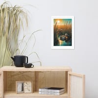 Vintage Duck Illustration Framed poster - Thumbnail 17