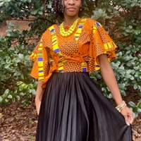 Kente Crop Top - Thumbnail 1