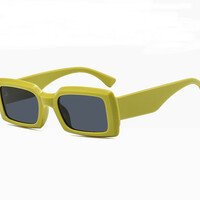 Vintage Punk Square Aviation Driving Sunglasses Hippie Rave Awesome - Thumbnail 1