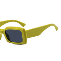 Vintage Punk Square Aviation Driving Sunglasses Hippie Rave Awesome - Thumbnail 2