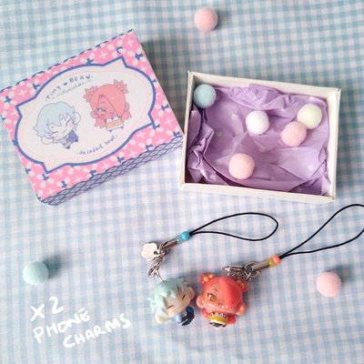 Snake butterfly  tiny bean charms - Thumbnail 1