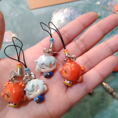 Snake butterfly  tiny bean charms