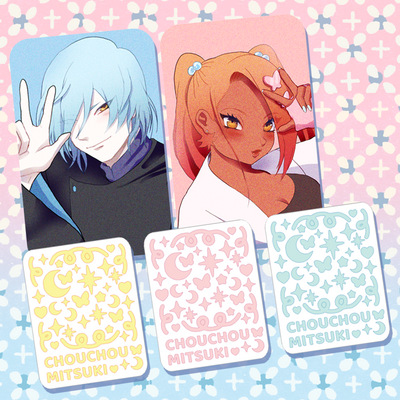 Snake Butterfly_ Photocards set