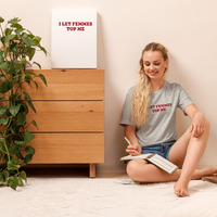 I let femmes top me t-shirt Unisex - Thumbnail 1