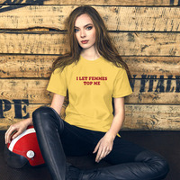 I let femmes top me t-shirt Unisex - Thumbnail 17