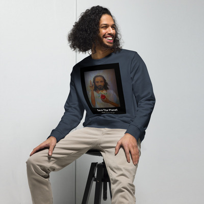 Unisex organic sweatshirt,  sweatshirt, hoodie, fashion, hoodies, tshirt, streetwear, sweater, tshirts, tracksuit, style, sweatshirts, clothing,