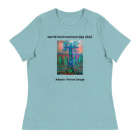 Women's Relaxed T-Shirt, Earth Day T-shirt, Climate Change T-shirt, Global Warming T-shirt, Environmental T-shirt, Activist T-shirt, - Thumbnail 9