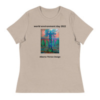 Women's Relaxed T-Shirt, Earth Day T-shirt, Climate Change T-shirt, Global Warming T-shirt, Environmental T-shirt, Activist T-shirt, - Thumbnail 12