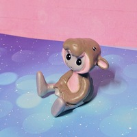 Hippo Hoodie Robot Figurine Resin Art Toy Kawaii Desk Buddy - Thumbnail 3