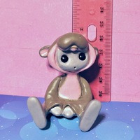 Hippo Hoodie Robot Figurine Resin Art Toy Kawaii Desk Buddy - Thumbnail 5