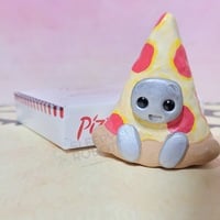 Slice Of Life Robot Resin Figurine Kawaii Desk Buddy - Thumbnail 2
