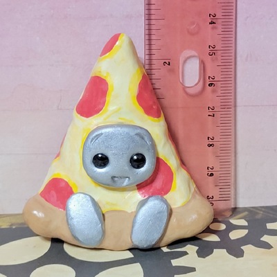 Slice of life robot resin figurine kawaii desk buddy