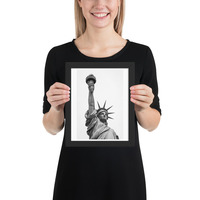The Statue of Liberty Wall Art Framed poster - Thumbnail 1