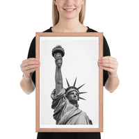 The Statue of Liberty Wall Art Framed poster - Thumbnail 10