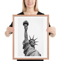 The Statue of Liberty Wall Art Framed poster - Thumbnail 11