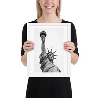 The Statue of Liberty Wall Art Framed poster - Thumbnail 15