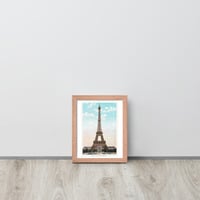 Vintage Eiffel Tower Paris Wall Art Framed poster - Thumbnail 7