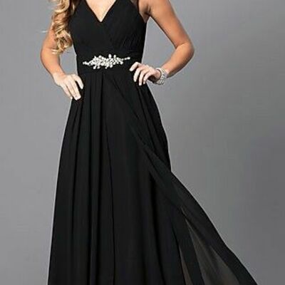 Elegant navy blue lace mother of bride groom dress evening formal prom dress