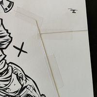 BOUNTY-HUNTER & SLAVE I set of ink artwork - Thumbnail 6