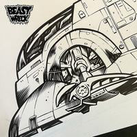 BOUNTY-HUNTER & SLAVE I set of ink artwork - Thumbnail 11