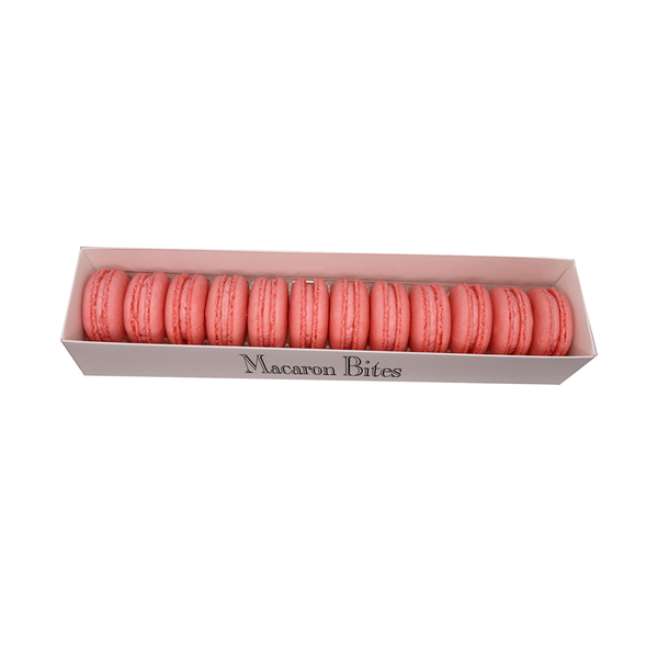 French Macarons Gift Box of 12 - Strawberry