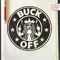 BUCK OFF ink artwork - Thumbnail 1