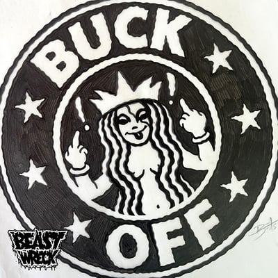 Buck off ink artwork - Thumbnail 3