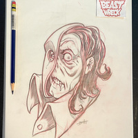 MONSTER HEADS pencil art pieces - Thumbnail 8