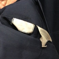 Aquascutam navy coat  - Thumbnail 3