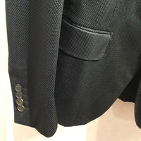 Alessandro Dell'Acqua black meshed JKT  - Thumbnail 2