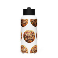 Stainless steel water bottle with a straw lid - Thumbnail 1