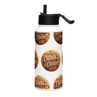 Stainless steel water bottle with a straw lid - Thumbnail 2