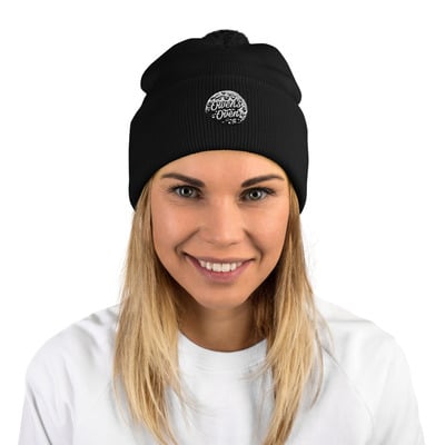 Pom-pom beanie