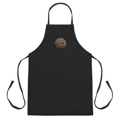 Embroidered apron