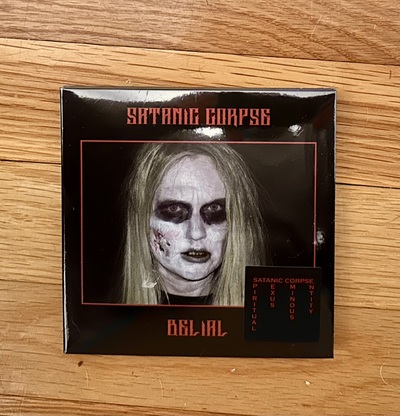 Satanic Corpse 'Belial' CD