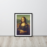 The Mona Lisa by Leonardo da Vinci Painting Framed poster - Thumbnail 5