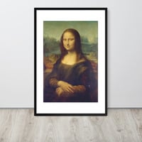 The Mona Lisa by Leonardo da Vinci Painting Framed poster - Thumbnail 6