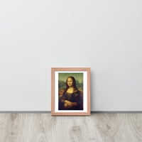 The Mona Lisa by Leonardo da Vinci Painting Framed poster - Thumbnail 7