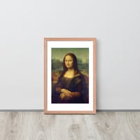 The Mona Lisa by Leonardo da Vinci Painting Framed poster - Thumbnail 10
