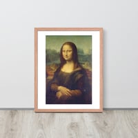 The Mona Lisa by Leonardo da Vinci Painting Framed poster - Thumbnail 11