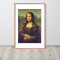 The Mona Lisa by Leonardo da Vinci Painting Framed poster - Thumbnail 13