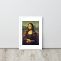The Mona Lisa by Leonardo da Vinci Painting Framed poster - Thumbnail 17