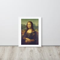 The Mona Lisa by Leonardo da Vinci Painting Framed poster - Thumbnail 19